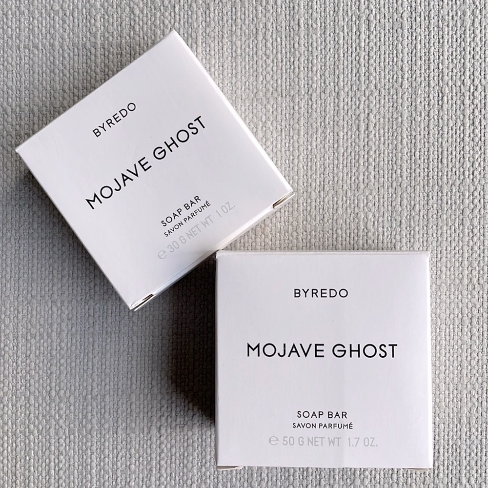 Byredo Mojave Ghost Soap Bar set new in box